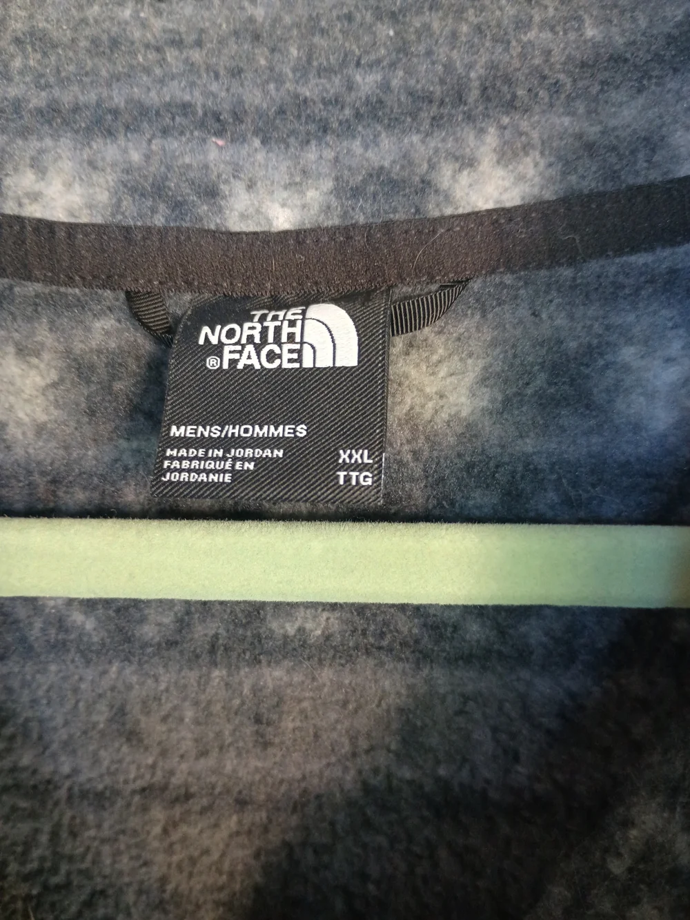The North Face Tsillan 1/4 Zip Fair Isle Fleece Pullover Sweater Men XXL Alpine
